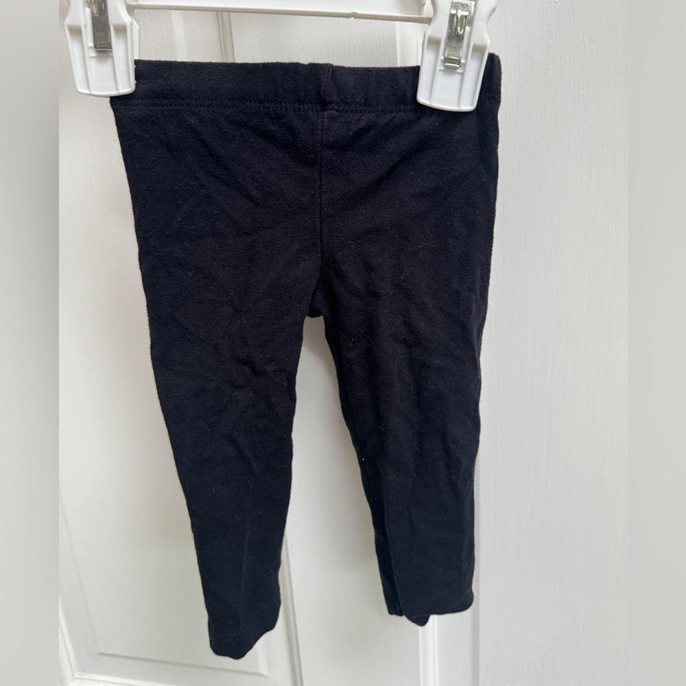 The Children’s Place 6-9M Unisex Black Leggings Pants